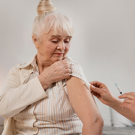 Вакцинация от гриппа 60+